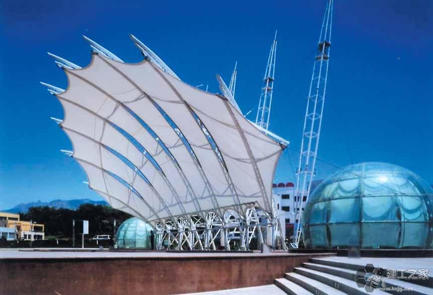 广西车棚膜结构网架